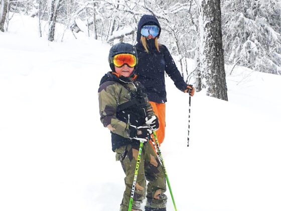 Caroline Fredin skidåkning