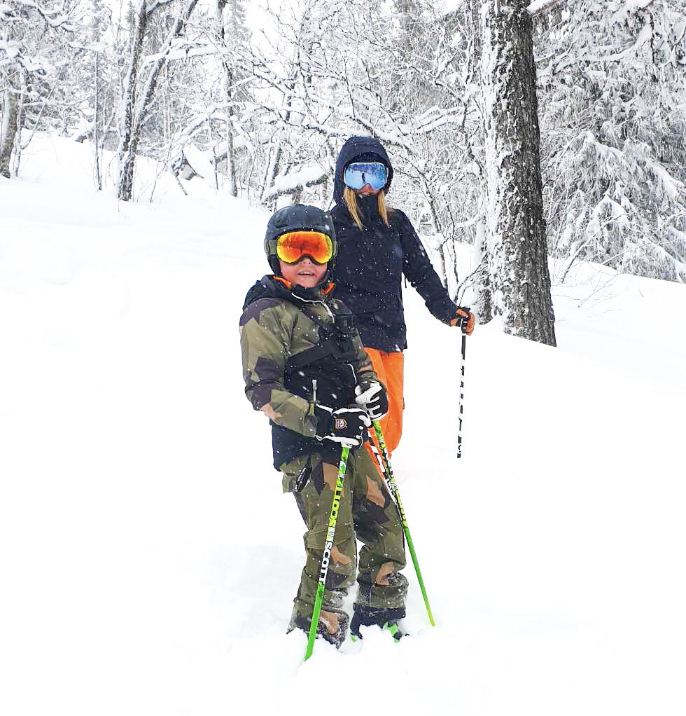 Caroline Fredin skidåkning
