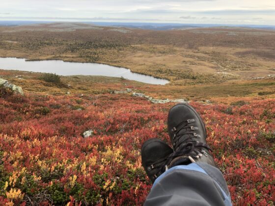 Caroline Fredin fjällvandring