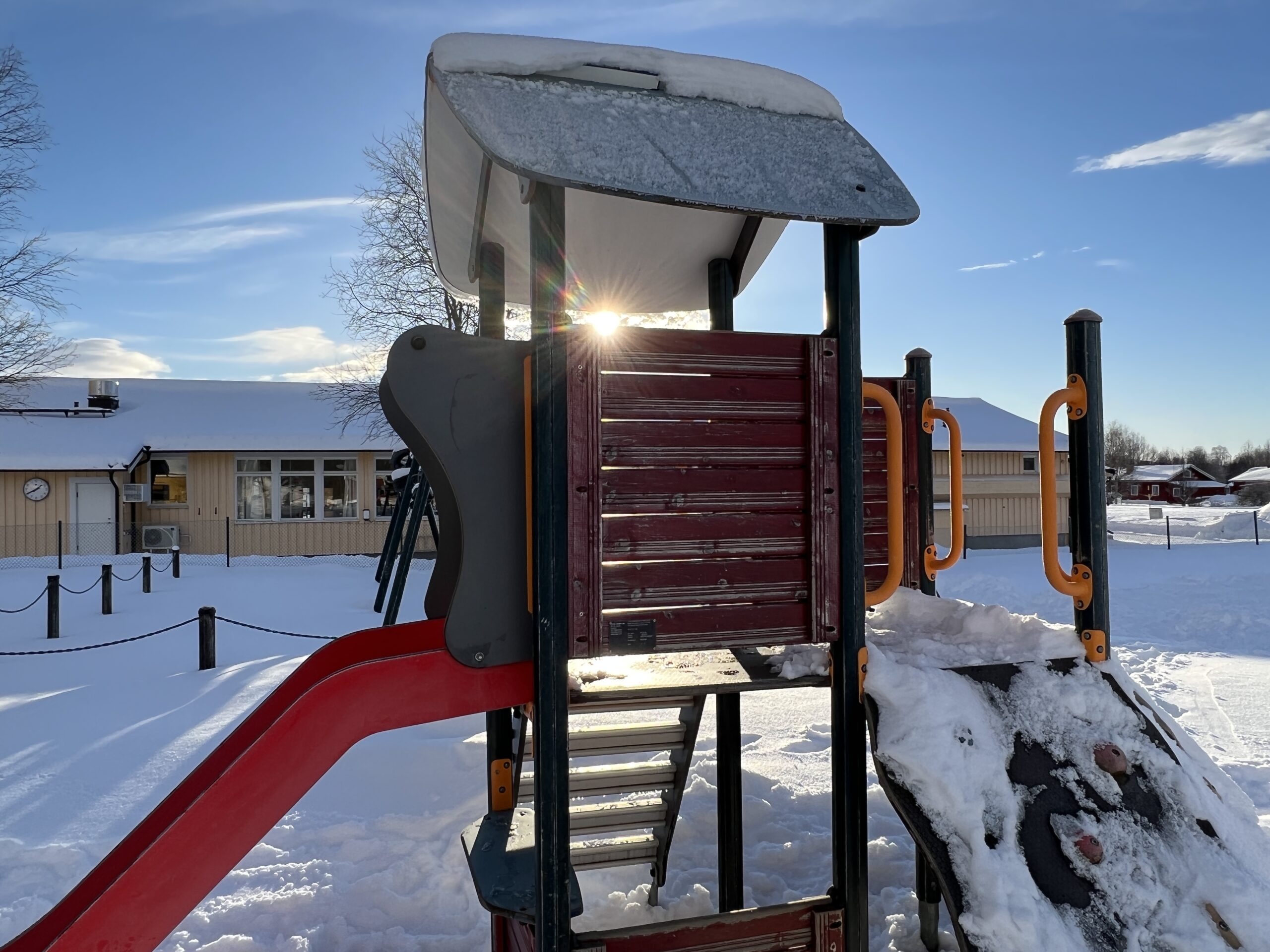 Lekställning på Vemdalens förskola