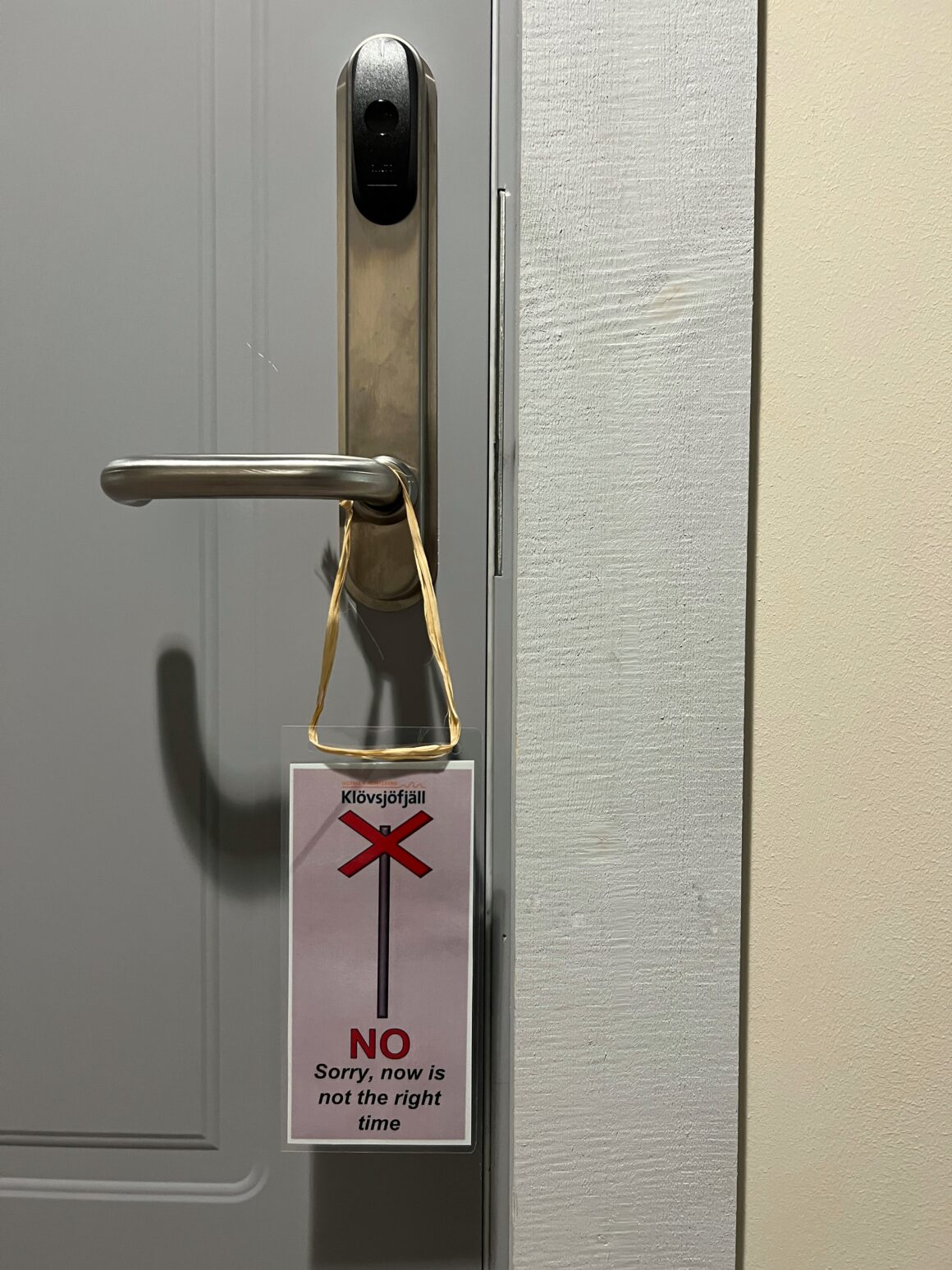 Detaljer på hotell Klövsjöfjäll.