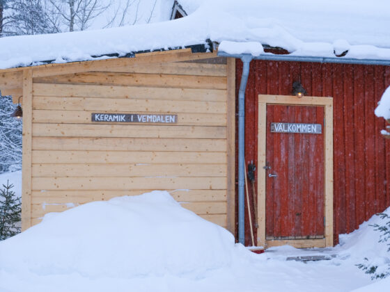 Ateljén hos Keramik i Vemdalen