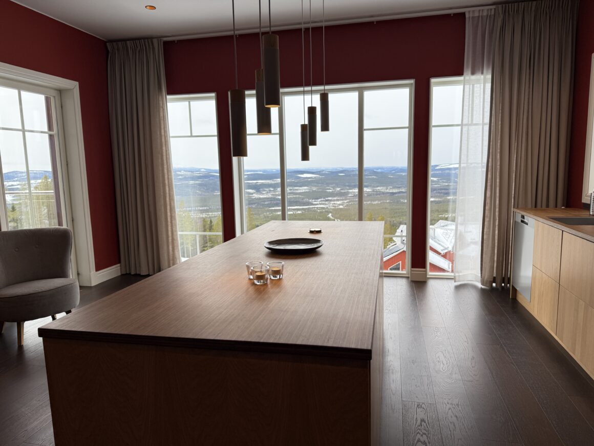 Köket i Villa design Björnrike