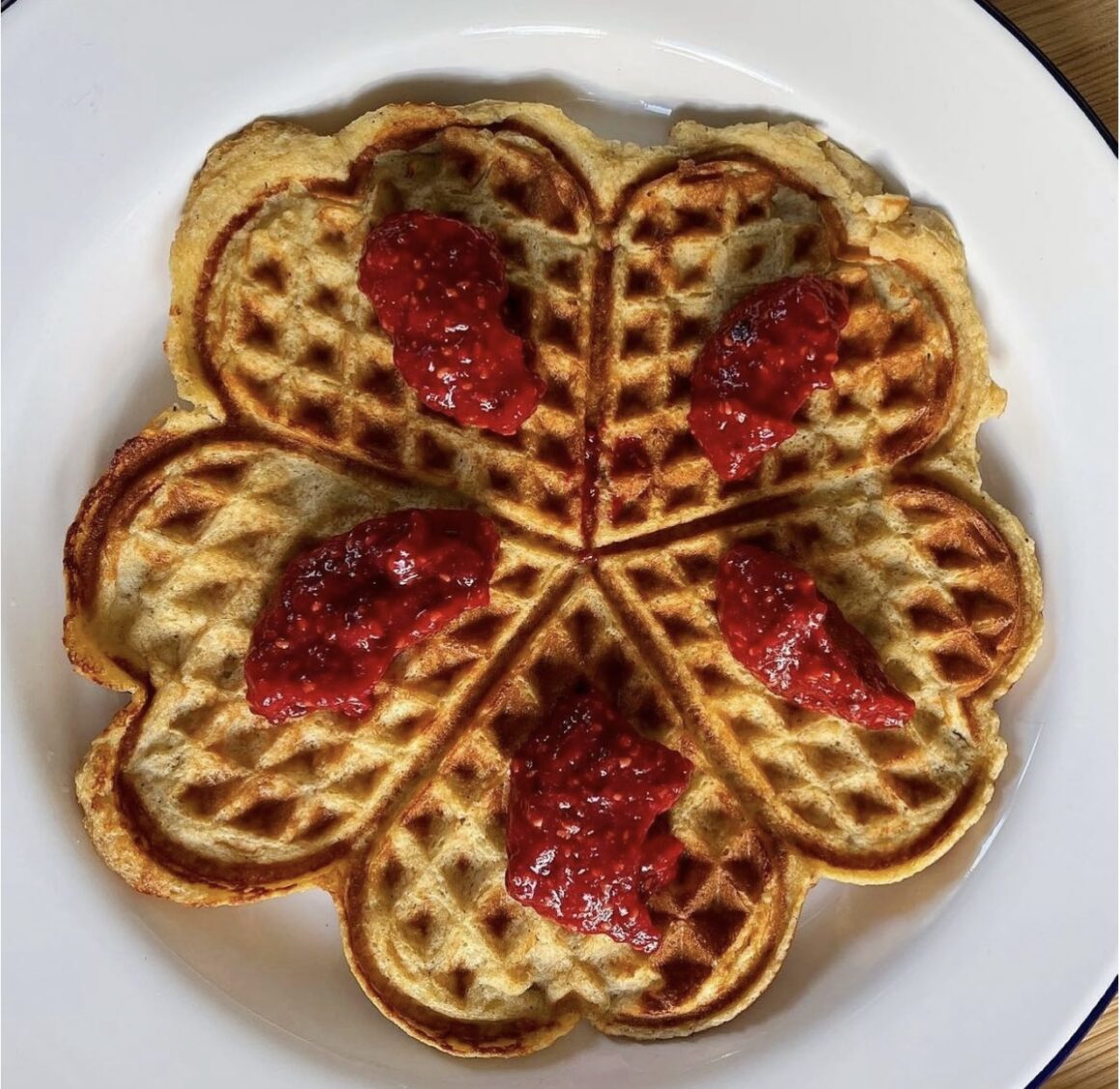 Screenshot Våffla glutenfri och sockerfri.